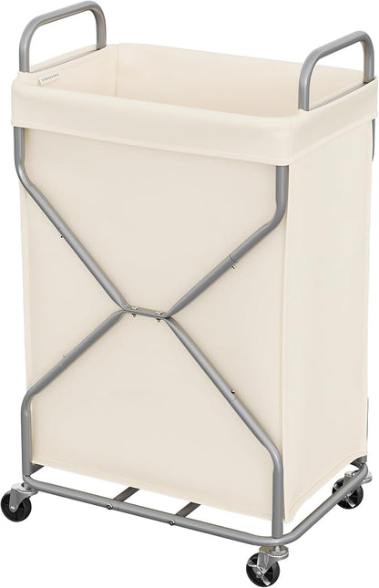 StorageWorks Laundry Basket, Rolling Hamper by StorageWorks