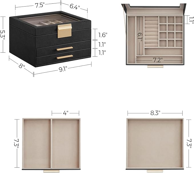 SONGMICS Jewelry Box Organizer - Image 6