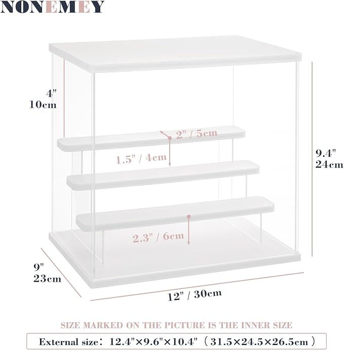 NONEMEY Clear Acrylic Display Case - Image 4