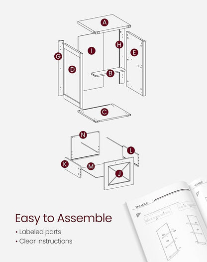 VASAGLE File Cabinet, Filing Cabinet - Image 9