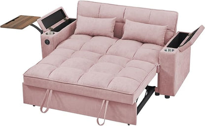 hansones ​66" Multi-Functional Pull-Out Sofa Bed - Image 3