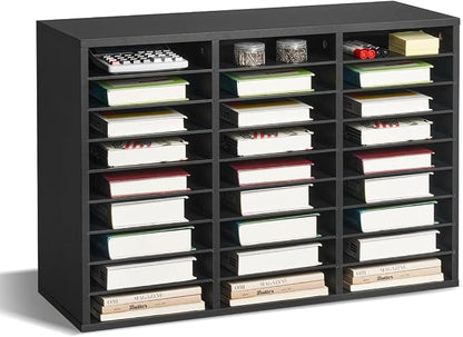 VEVOR Literature Organizer, 27 Compartments Office Mailbox by VEVOR