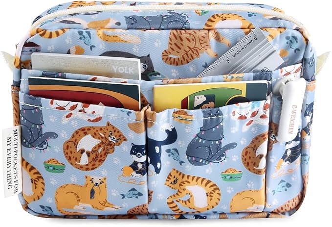 E-WEICHEN Multiple Pockets Portfolio Organizer by E-WEICHEN