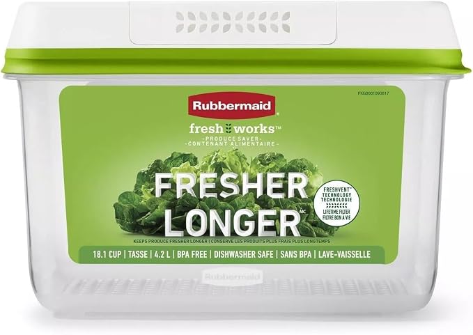 Rubbermaid FreshWorks Saver, Large Produce Storage Container by Unknown