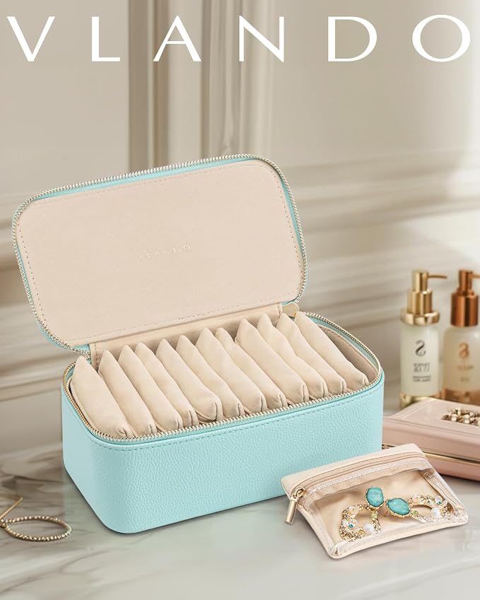 Vlando Travel Jewelry Organizer - Image 5