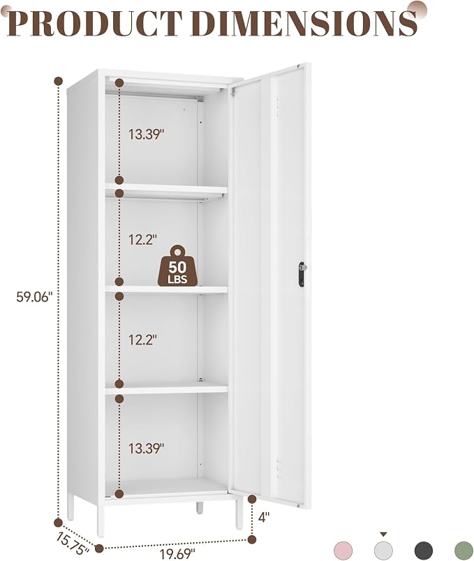 Metal Locker Cabinet - Image 3
