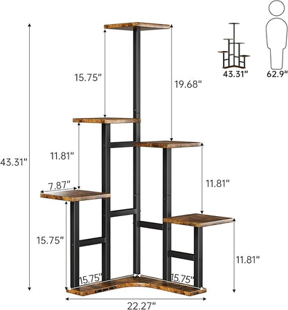 Yzosvki Corner Plant Stand Indoor - Image 3