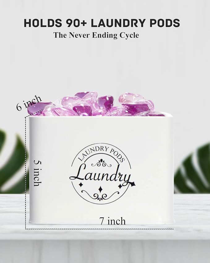 SACREDAY Laundry Pods Holder - Image 4