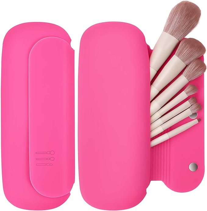 Silicone Travel Makeup Brush Holder by BAGCRAZY
