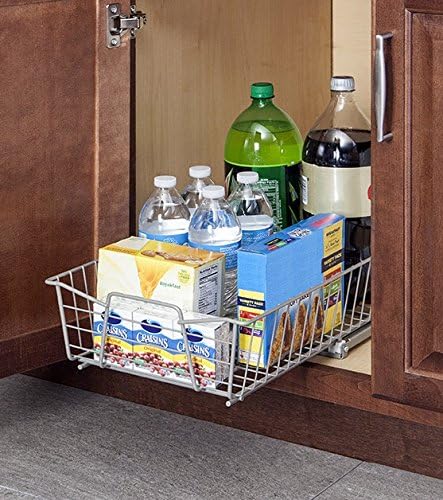 ClosetMaid 11 in. Pull Out Cabinet Organizer, Heavy Duty, Slide Out Pantry - Image 3