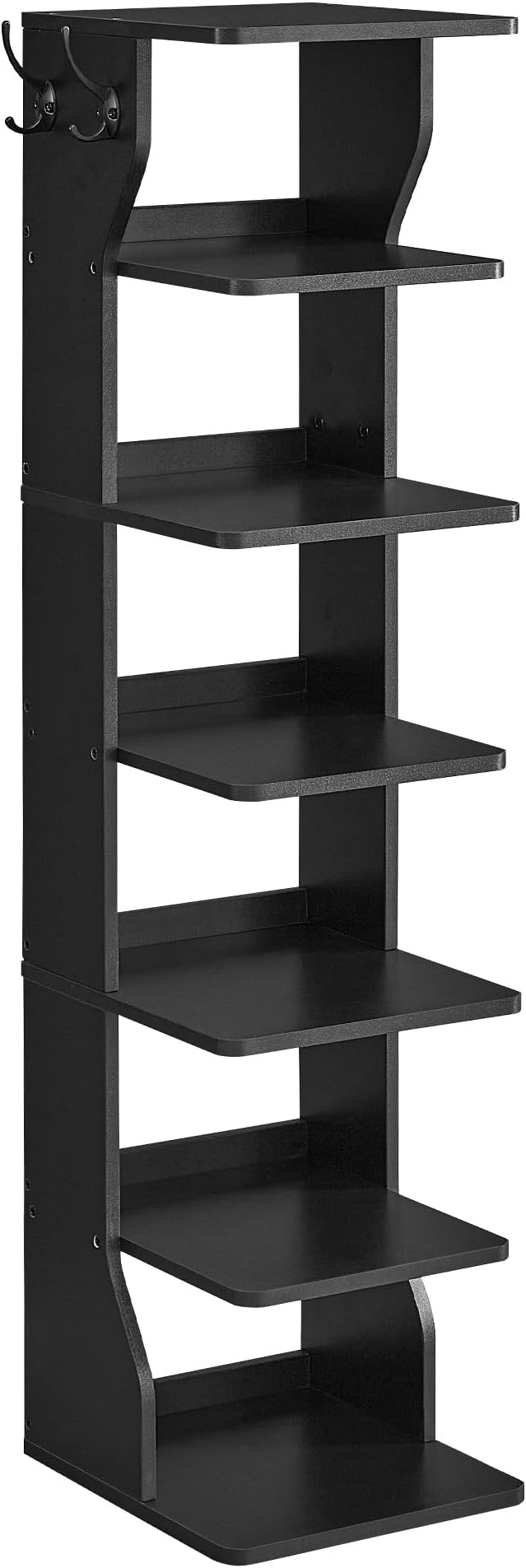 VASAGLE 7-Tier Vertical Shoe Rack, Narrow Shoe Storage Organizer by VASAGLEbySONGMICSHOME