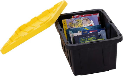 Plastic 5-Gallon Storage Tote - Image 2