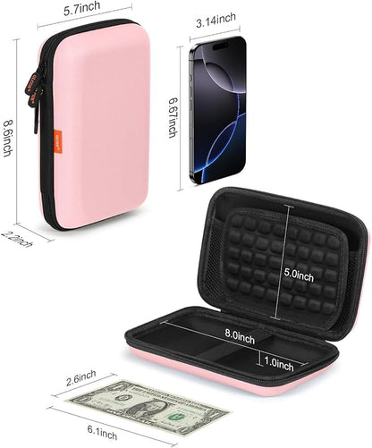 Gentle-Pink Hard Shell Carrying Case - Image 3