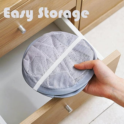 Mesh Collapsible Small Wall Laundry Baskets，Hanging Laundry Hamper，for Hotel - Image 4