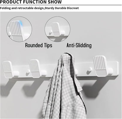 Coat Rack Wall Mount Coat Hooks - Image 4