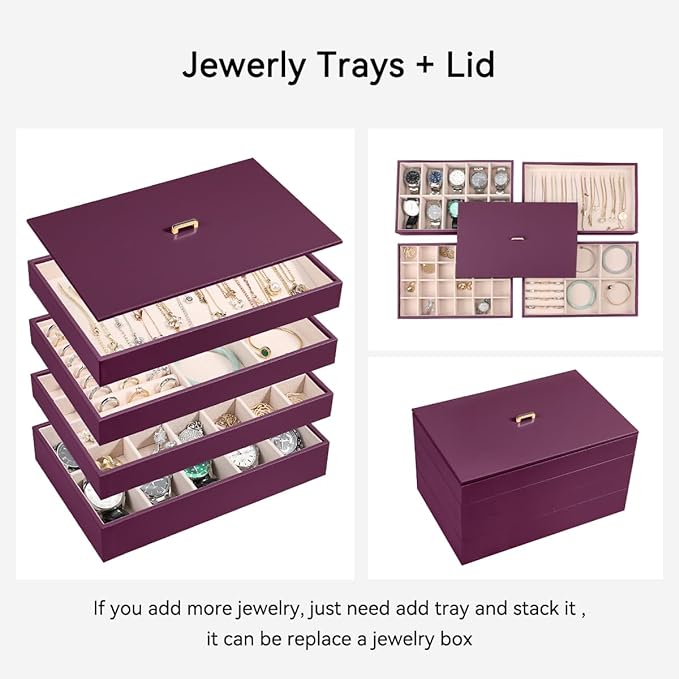Voova Stackable Jewelry Organizer Tray - Image 3