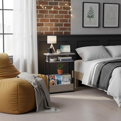 Narrow Side Table, 3-Tier Slim End Table - Image 6