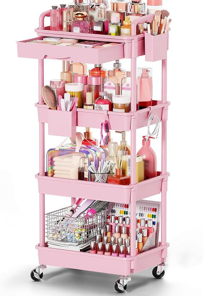 Goovilla Rolling Makeup Organizer Cart by Goovilla
