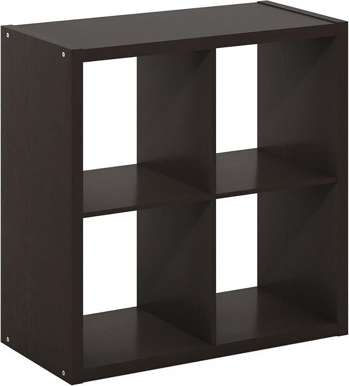 4-Cube Cubicle Bookshelf, Cube Bookcase - Image 4