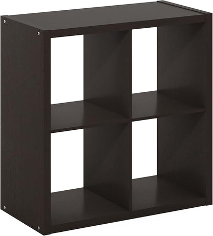 4-Cube Cubicle Bookshelf, Cube Bookcase - Image 4
