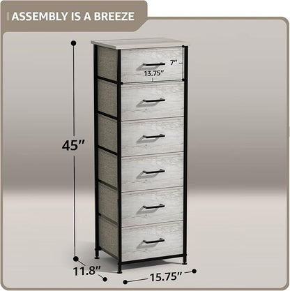 Sorbus Fabric Dresser for Kids Bedroom - Image 3