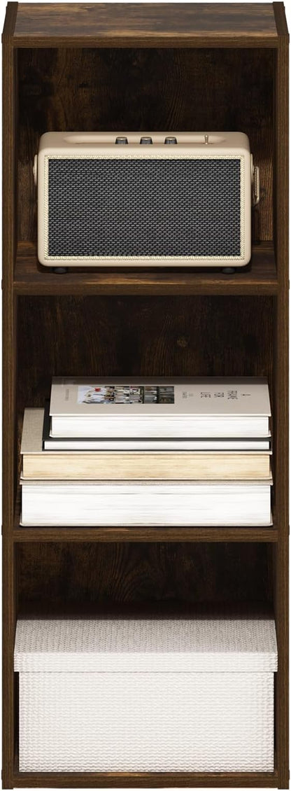 Furinno PASIR Book Shelf, 3-Tier Bookshelf, Open Storage Shelf Bookcase - Image 5