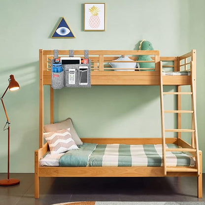 Linen Bedside Caddy, Bedside Storage Organizer - Image 7