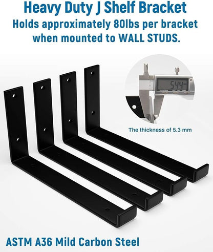 LEOPO Shelf Brackets 12 inch - Image 5