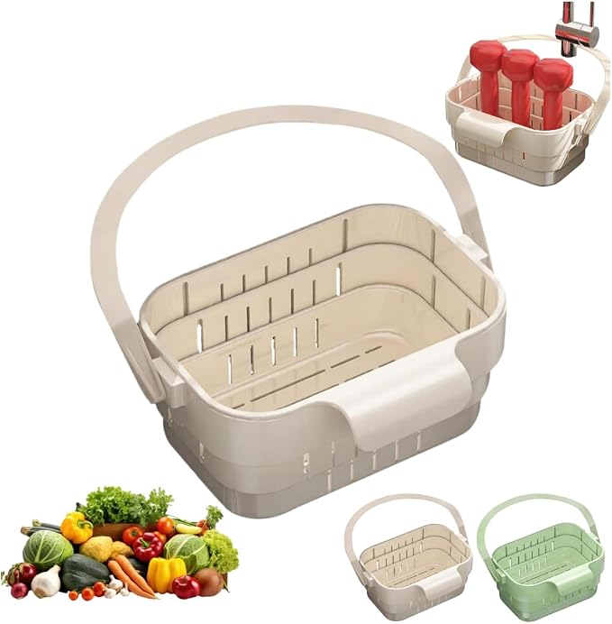 Foldable Hanging Kitchen Sink Drain Basket, 2026 Upgraded Hanging Sink Drain by Unknown