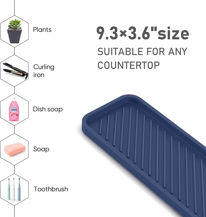 EG-SIPRO Silicone Sink Organizer Tray, SASA Color - Image 5