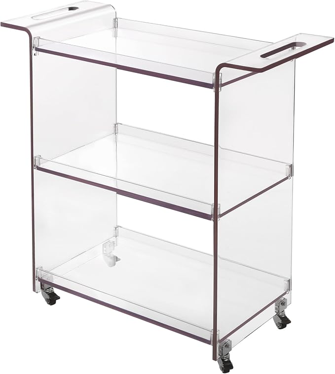 3-Tier Rolling Utility Cart - Image 7