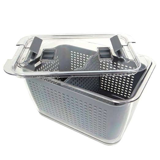 Kitchen Spaces Colander Stackable Food Storage Bin - Image 2