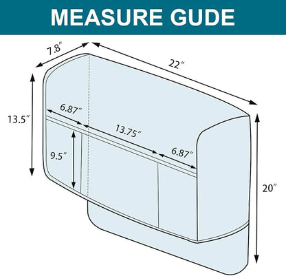 Turquoize 2 Pack Waterproof Armrest Covers - Image 7