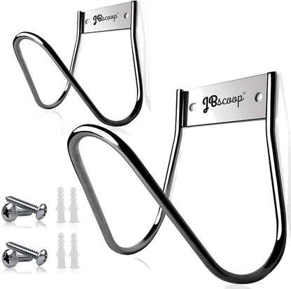 JBscoop Garden Hose Holder Stainless Steel Small Wall Mount Garden Hose Hook by JBscoop