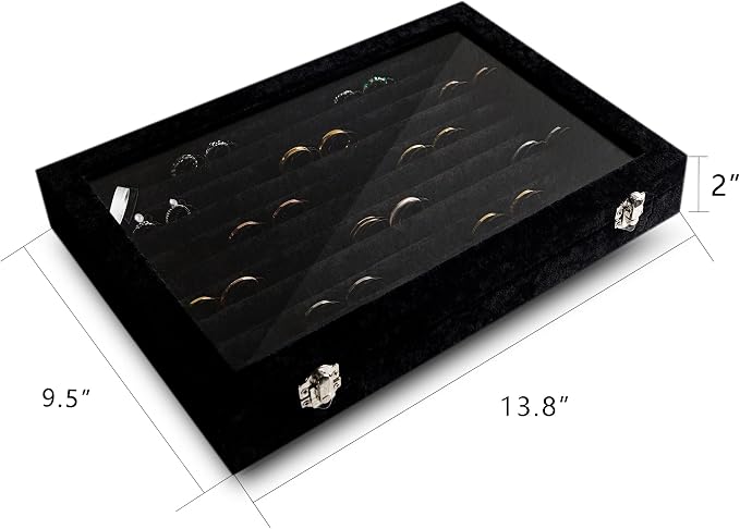 Frebeauty Rings/Earrings Organizer Tray - Image 2