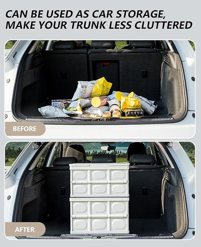 2 PCS Collapsible Storage Bins Box - Image 5