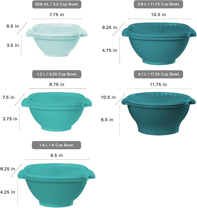 Tupperware Heritage Collection, New 36 Piece Food Storage Container Set in - Image 4