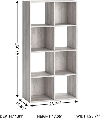 Signature Design by Ashley Paxberry Coastal 8 Cube Storage Organizer or Bookcase - Image 3