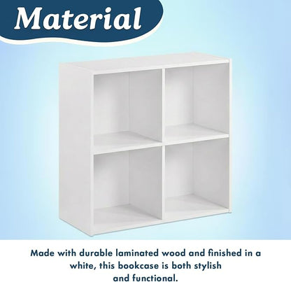 KB Designs - 4-Cube Bookcase, Unit Shelf, Storage Organizer - Image 6