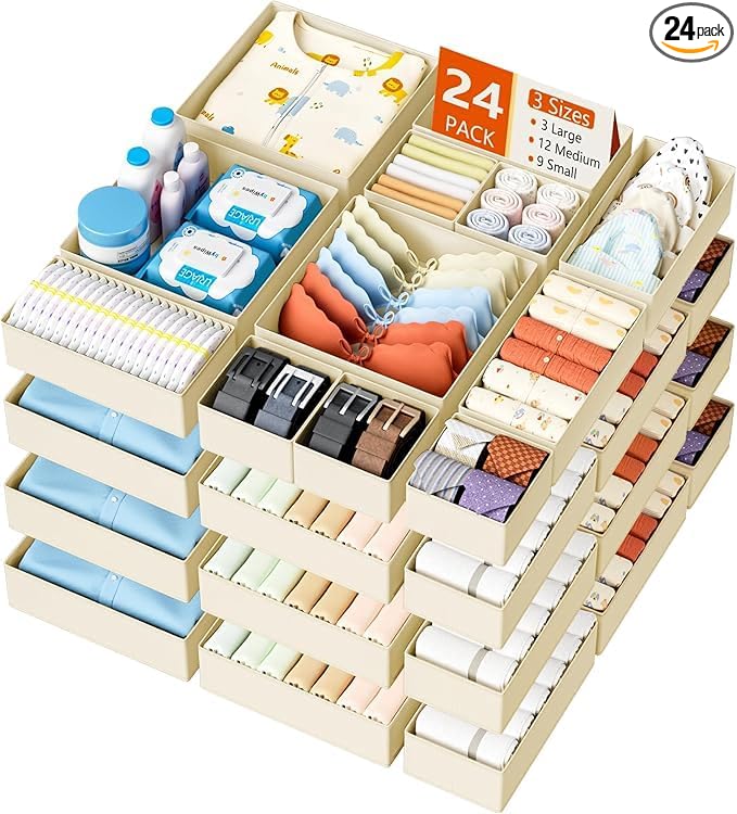 DIMJ Drawer Organizer Clothes Storage by DiMJ