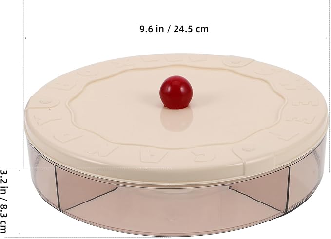 SOLUSTRE Snack Box with Lid and Multi-compartment Design - Image 9