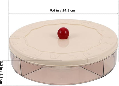 SOLUSTRE Snack Box with Lid and Multi-compartment Design - Image 9