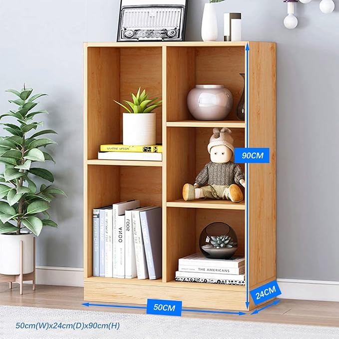 IOTXY Open Shelf Low Bookcase - Image 2