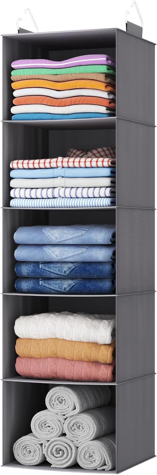 Lifewit 5 Tier Hanging Closet Organizer and Storage by Lifewit