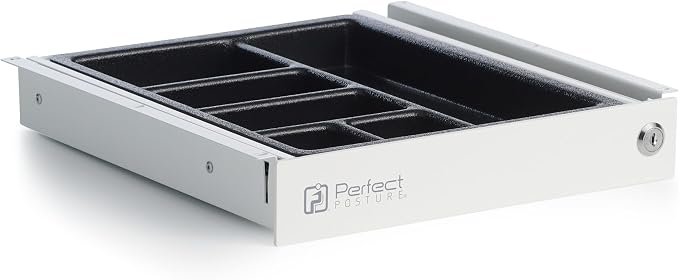 PERFECT POSTURE Max Under Desk Storage Drawer – Large Desk Drawer by PerfectPosture