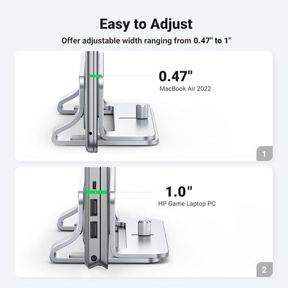 UGREEN Vertical Laptop Stand Holder - Image 3