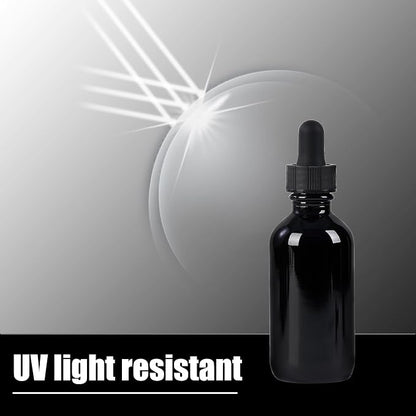 12 Pcs, 2oz Glass Dropper Bottle, Leakproof Tincture Bottles - Image 4