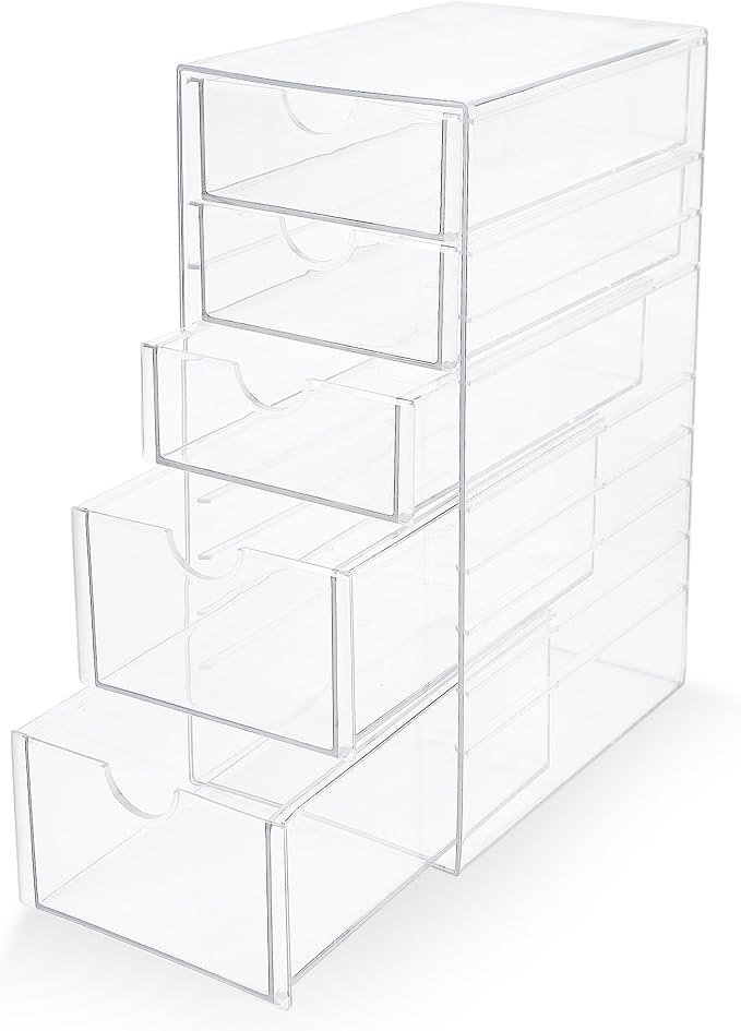 Prsildan Acrylic Drawer Makeup Organizer by Prsildan