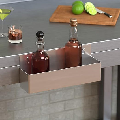 Stainless Steel Single Tier Speed Rail, Liquor Rack, Speed Rack, Bottle Holder - Image 3
