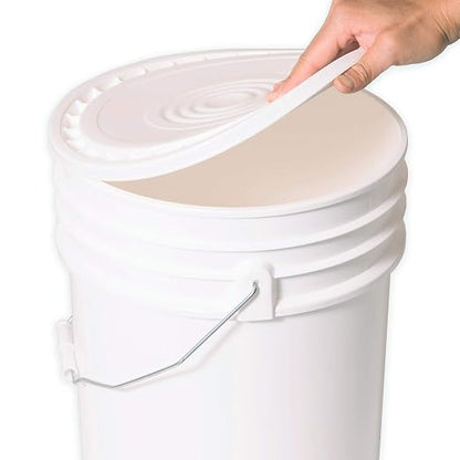 Meranti Reusable Easy Peel 3.5, and 7 Gallon Bucket Lid | Food Grade | 3 pack - Image 2